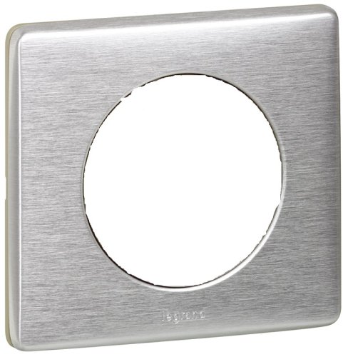 Рамка универсальная Legrand Celiane 1-м. металл алюминий  картинка